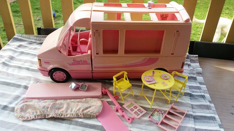 barbie magical motorhome 1990
